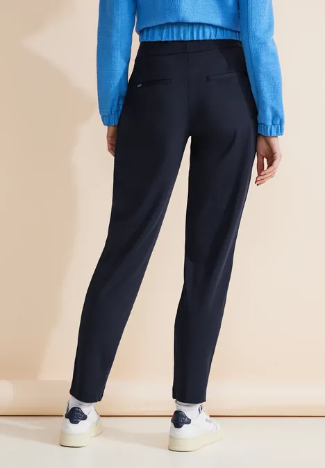 Loose fit broek deep blue