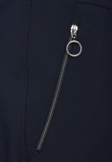 Loose fit broek deep blue