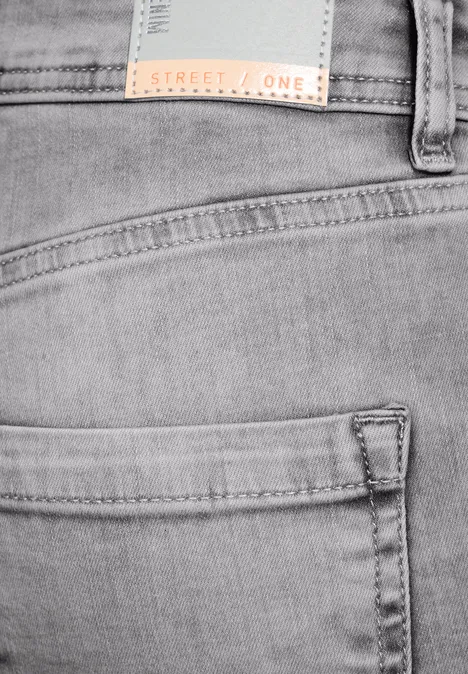 7/8 Jeans light grey soft washed