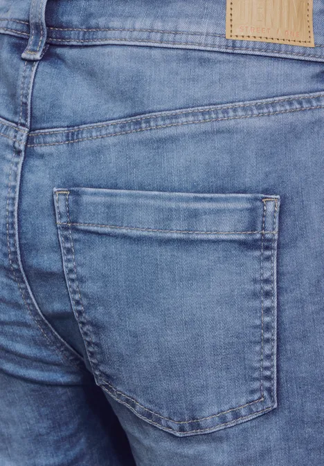 Jeans Bermuda Shorts light blue random wash