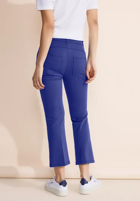 Slim Fit Twill Hose intense royal blue