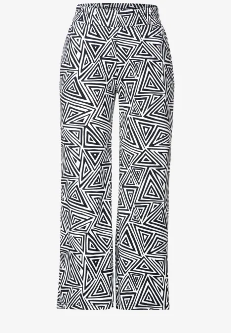 Loose Fit Printhose Black