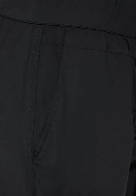 Pantalon de voyage coupe ample Black