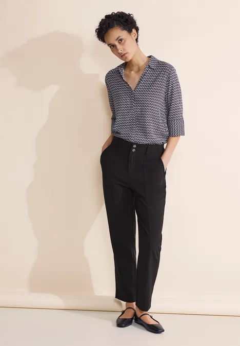 Travel Chino Hose Black