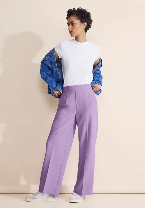 Loose Fit Twill Hose smell of lavender