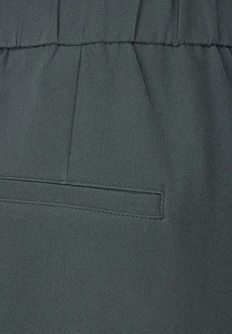 Loose Fit Twill Hose marshy green