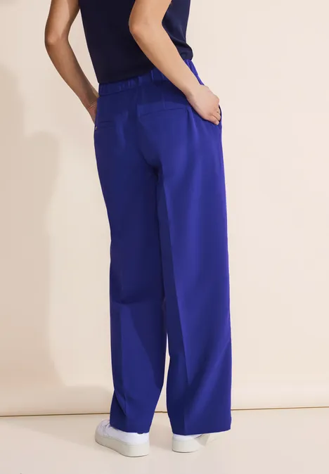 Loose Fit Twill Hose intense royal blue