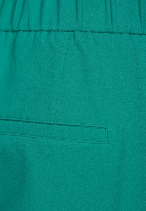 Loose Fit Twill Hose intense aqua