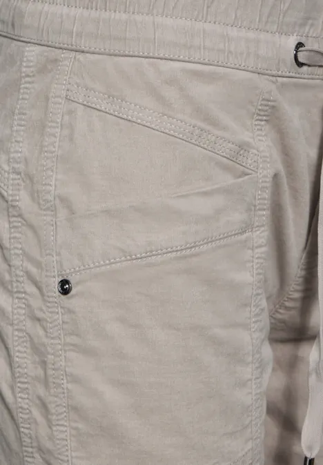 Casual broek stone beige
