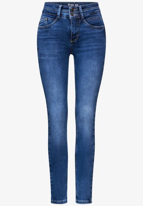 Jeans im Slim Fit heavy midblue wash