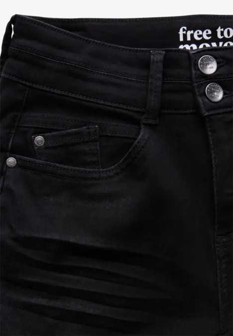 Jeans im Slim Fit black slightly washed