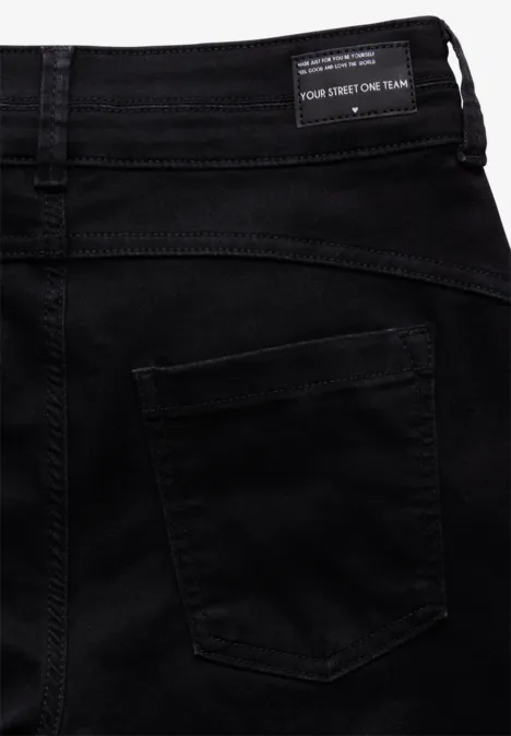 Jeans im Slim Fit black slightly washed