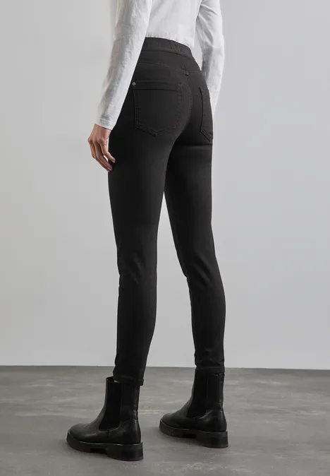 Thermo-Jeggings black rinsed