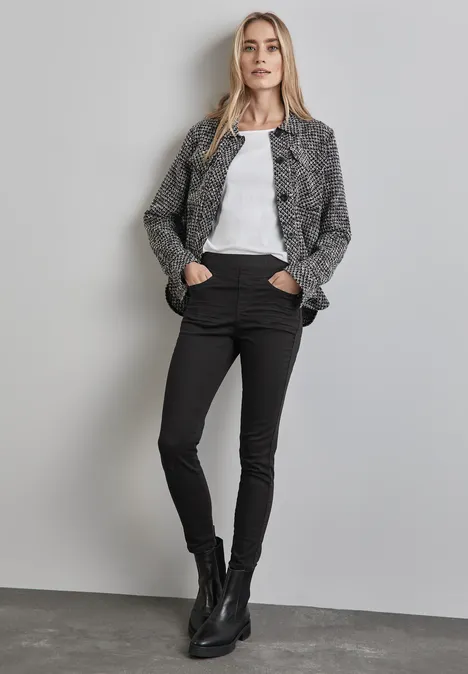 Thermo-Jeggings black rinsed