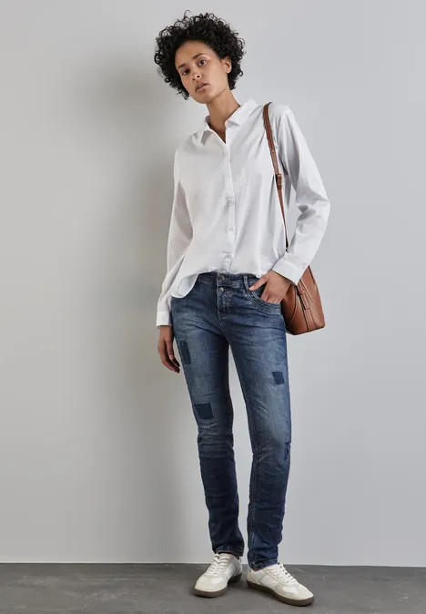 Jeans im Casual Fit heavy indigo wash