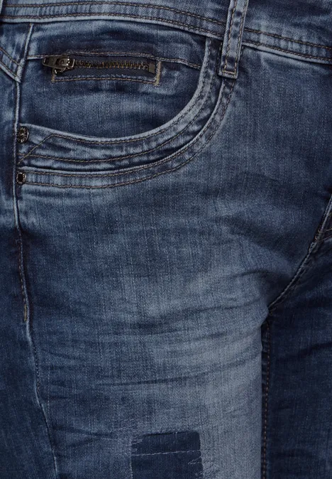 Jeans im Casual Fit heavy indigo wash