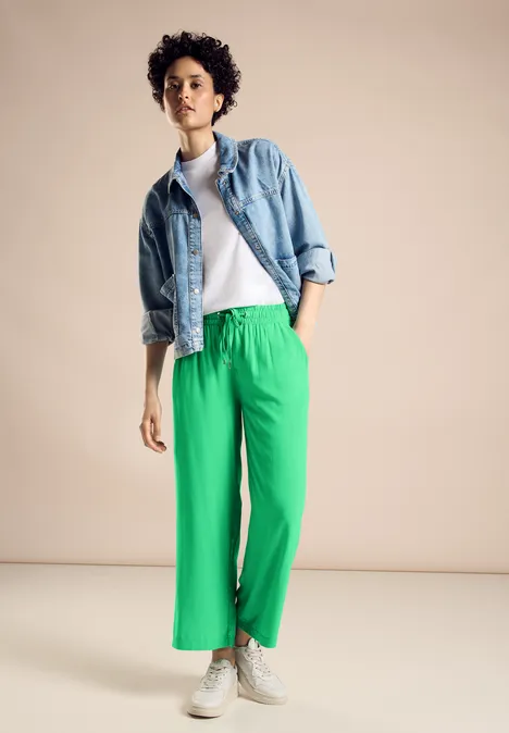 7/8 Culotte Hose soft grass green