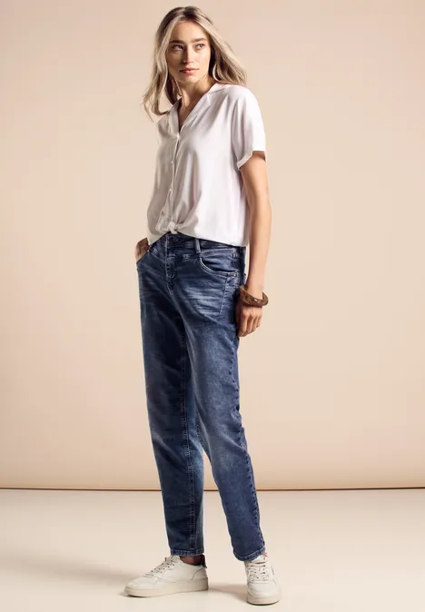 Jeans im Casual Fit bright midblue wash