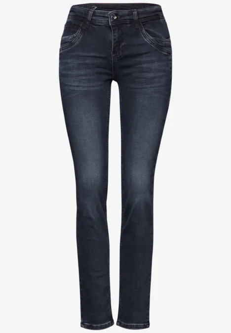 Thermo Jeans blue black used wash