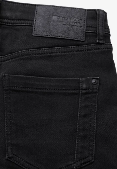 Thermo Jeans black slightly washed