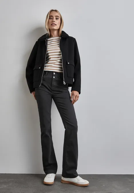 Bootcut Jeans black washed