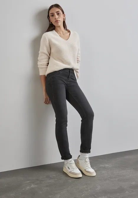 Thermo Jeans black slightly washed