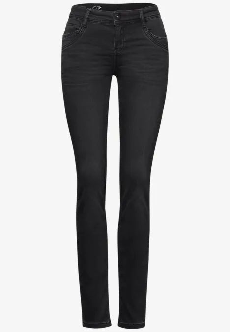 Thermo Jeans black slightly washed