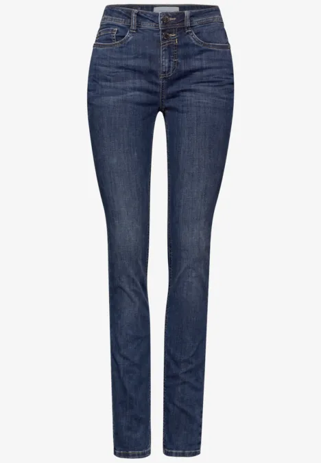 Jeans im Casual Fit authentic indigo wash