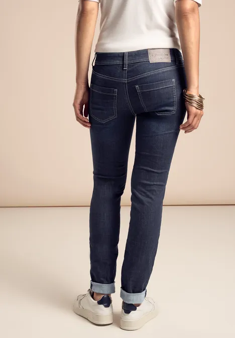 Jeans im Casual Fit dark blue soft wash