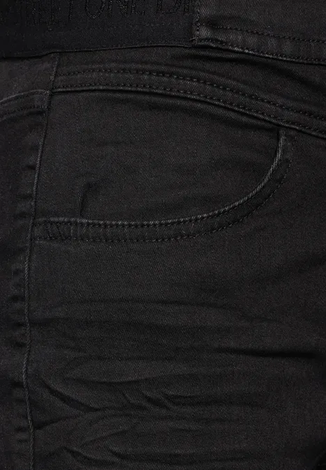 Jeggings im Skinny Fit soft black wash