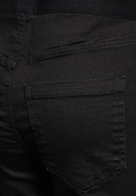 Jeggings im Skinny Fit soft black wash
