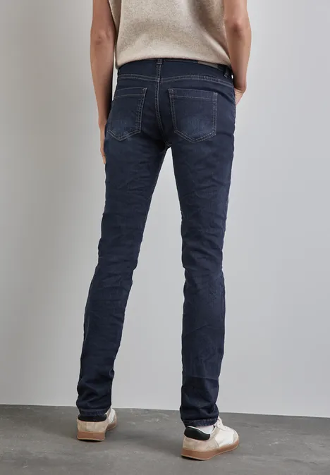 Jeans im Casual Fit deep indigo washed