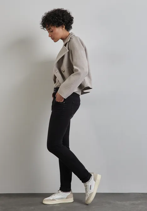 Jeans im Casual Fit black slightly washed
