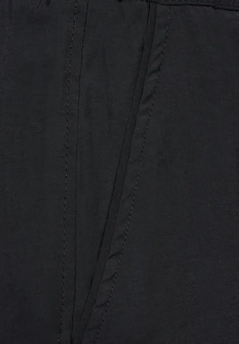 Wide Leg Hose Black