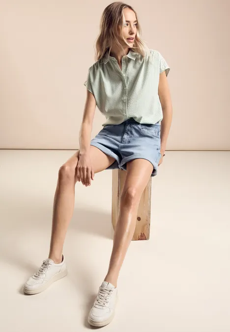 Jeans Shorts Light Blue Wash