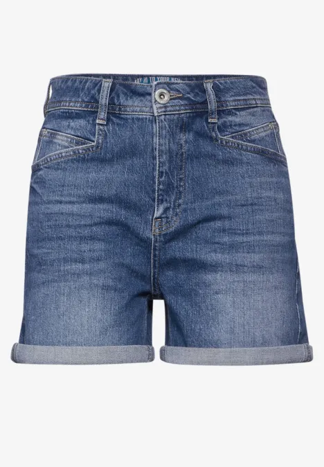 Jeans Shorts light blue soft wash