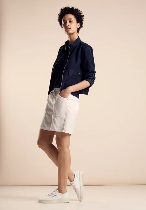 Jeans Shorts smooth sand beige wash