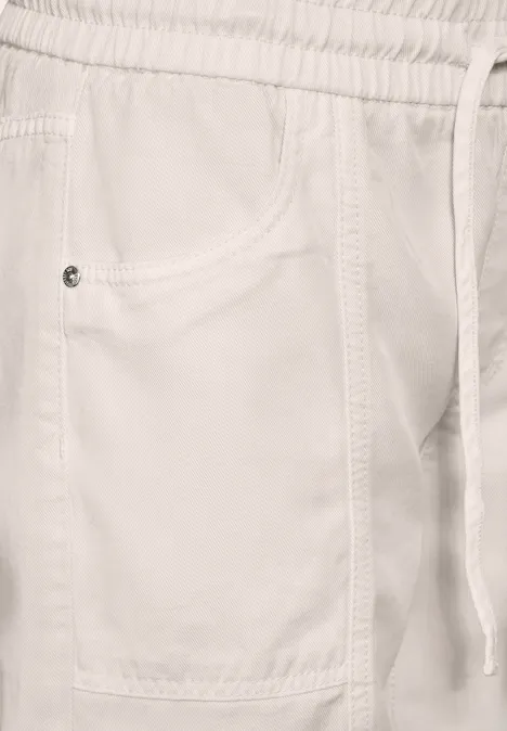 Jeans Shorts smooth sand beige wash