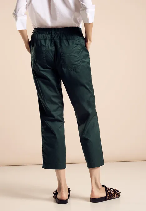 Hose im Loose Fit hunter green