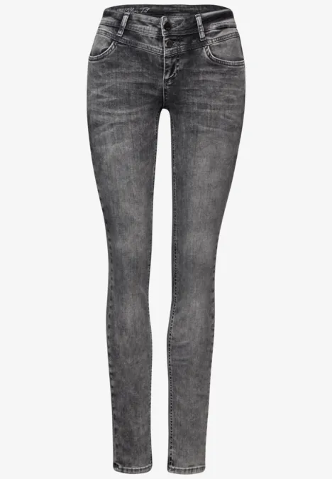 Jeans im Slim Fit grey washed