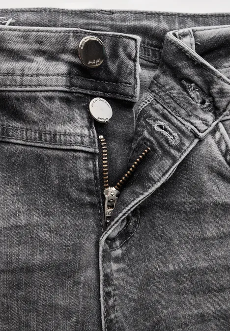 Jeans im Slim Fit grey washed