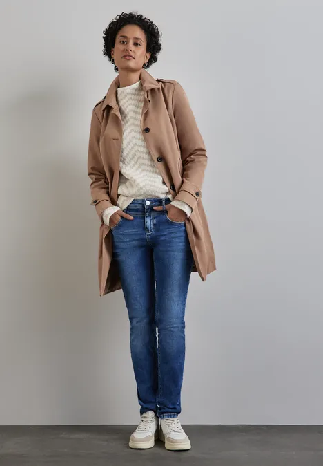 Jeans im Casual Fit mid blue washed