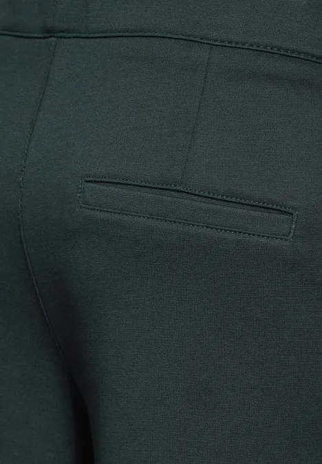 Hose im Casual Fit hunter green
