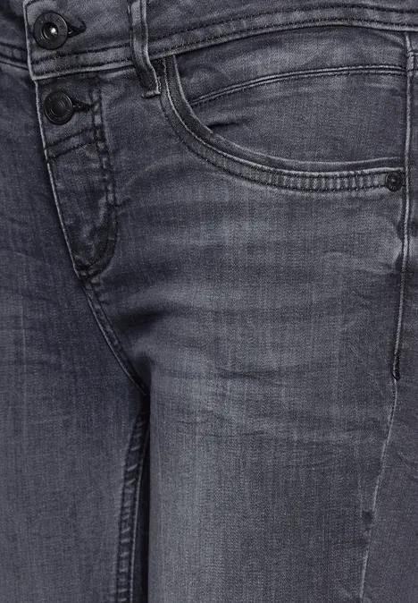 Jeans im Slim Fit steel grey net wash