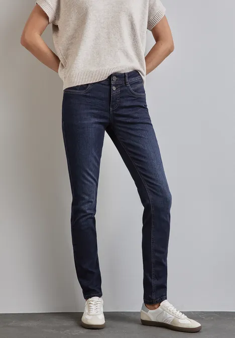 Jeans im Slim Fit deep indigo washed