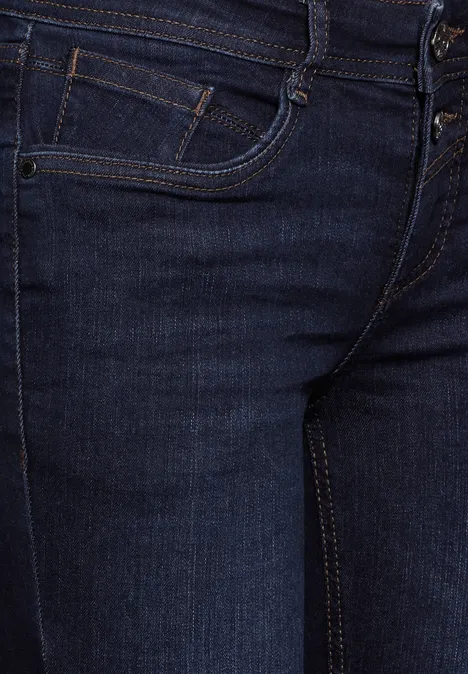 Jeans im Slim Fit deep indigo washed