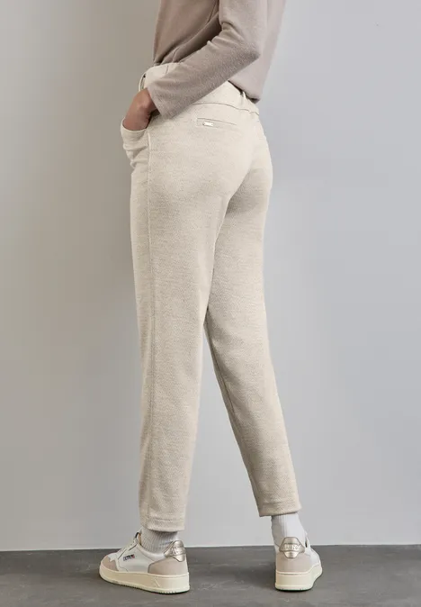 Hose im Casual Fit lucid white
