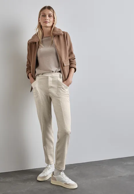 Hose im Casual Fit lucid white