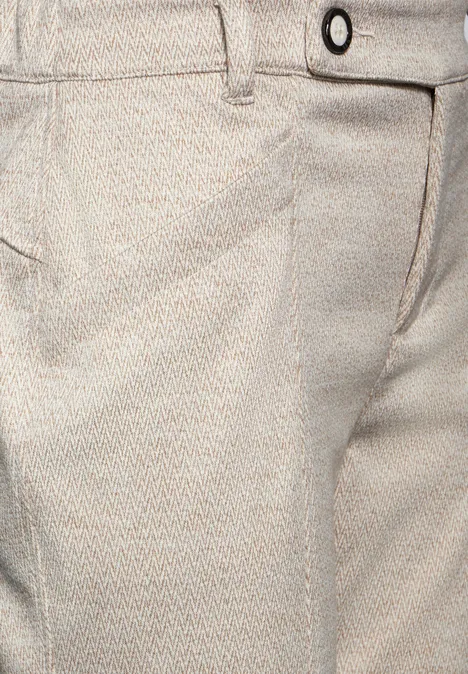 Hose im Casual Fit lucid white