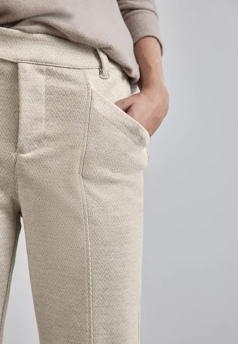 Hose im Casual Fit lucid white